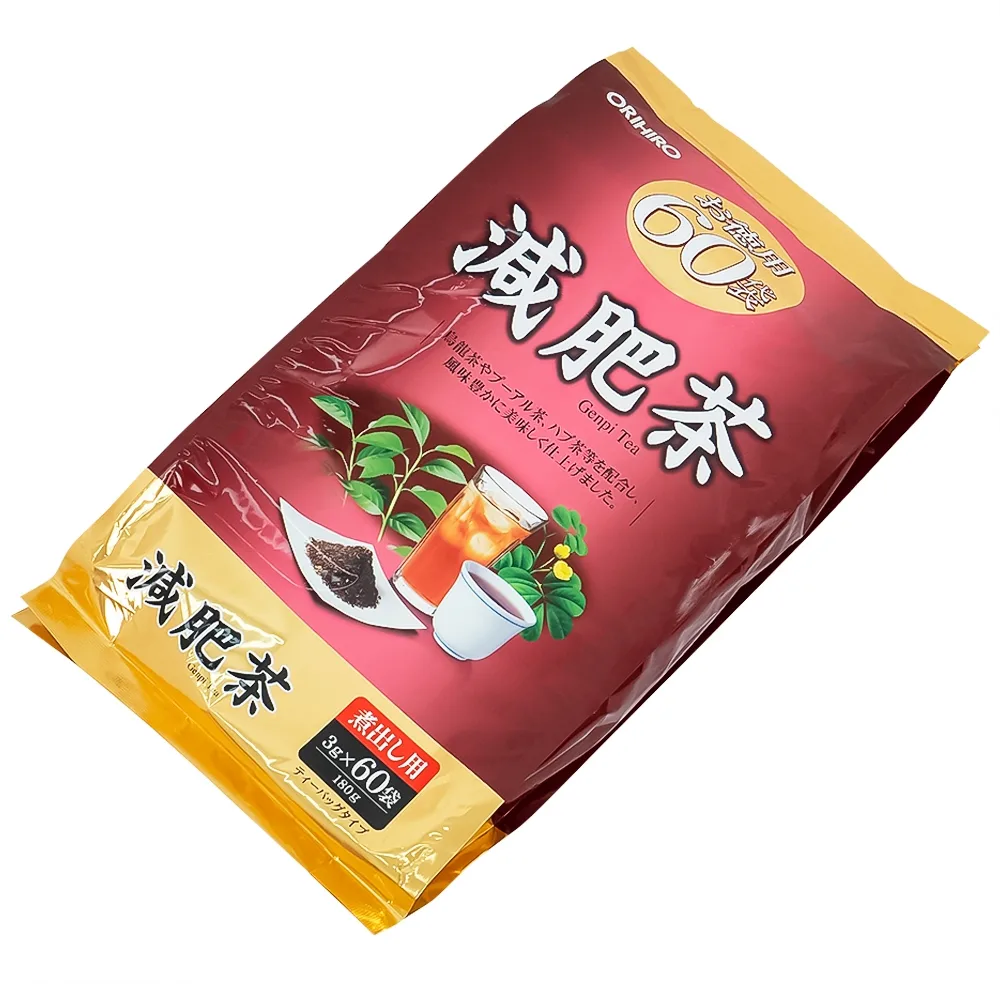 Hình ảnh Trà Genpi Orihiro túi lọc (60 túi x 3g)