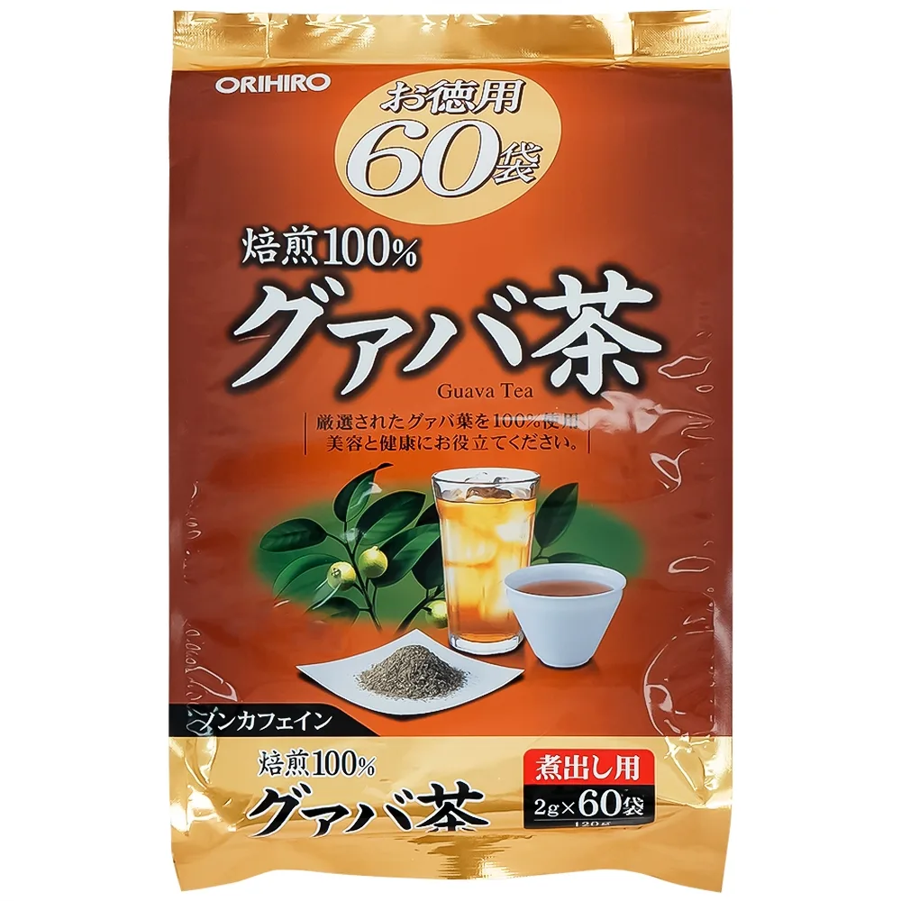 Hình ảnh Trà lá ổi Orihiro túi lọc (60 túi x 2g)