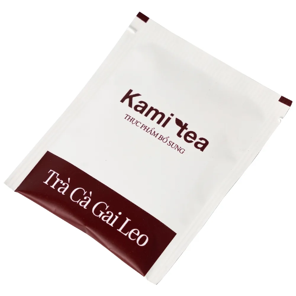 Hình ảnh Trà Cà Gai Leo Kami tea hỗ trợ các bệnh về gan, giải độc gan, giảm men gan (20 túi)