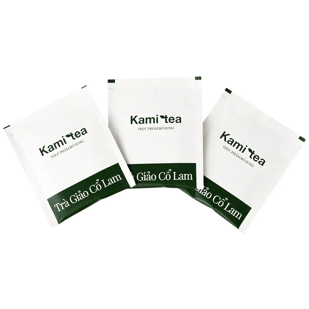 Hình ảnh Trà Giảo Cổ Lam Kami tea giúp thanh nhiệt giải độc, hỗ trợ điều trị chứng tăng mỡ máu (20 túi)