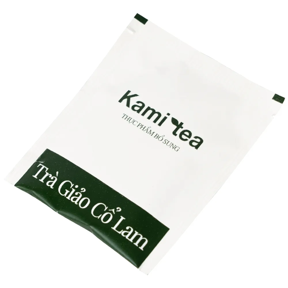 Hình ảnh Trà Giảo Cổ Lam Kami tea giúp thanh nhiệt giải độc, hỗ trợ điều trị chứng tăng mỡ máu (20 túi)