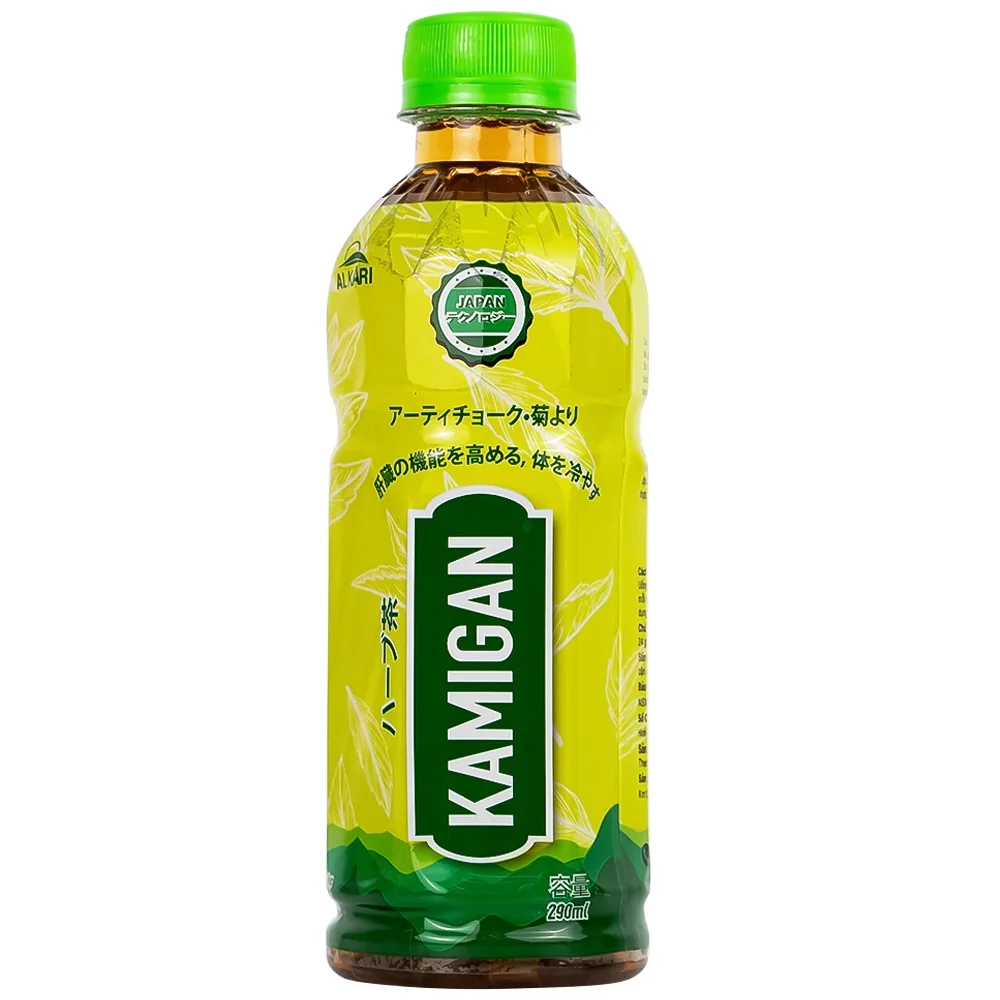 Hình ảnh Trà thảo dược Kamigan 290ml thanh nhiệt, lợi tiểu, mát gan 