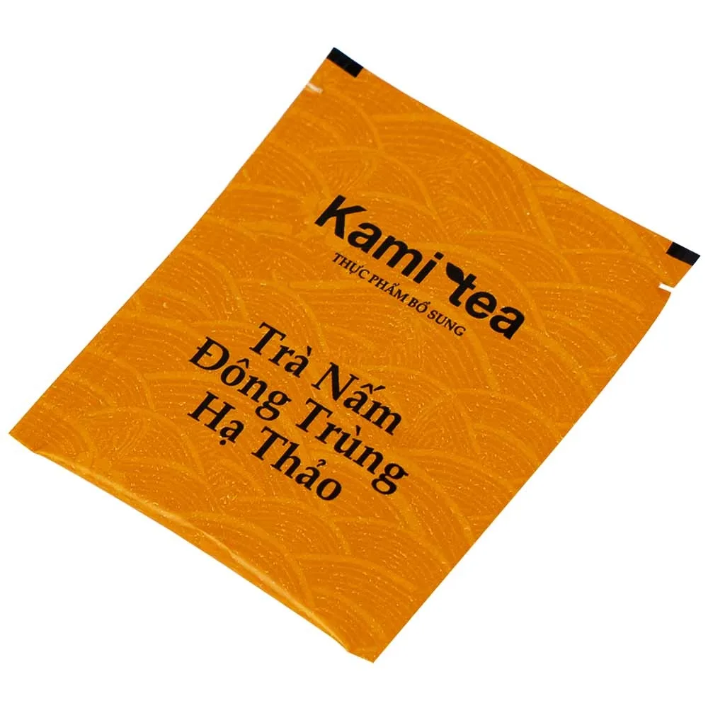 Hình ảnh Trà Thảo Dược Nấm Đông Trùng Hạ Thảo Kami Tea 2g hỗ trợ cải thiện chức năng miễn dịch (20 túi)