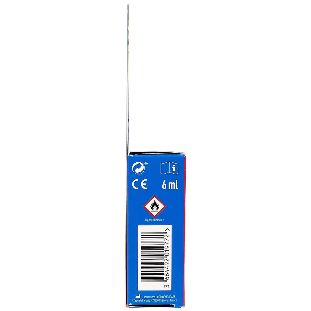 Hình ảnh Gel Urgo Mouth Ulcers vị trái cây hỗ trợ điều trị vết loét, vết thương nhỏ trong miệng (6ml)