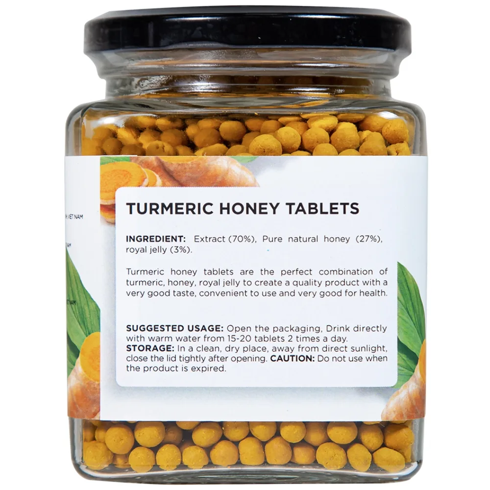 Hình ảnh Viên nghệ mật ong Royal Honey bổ sung dinh dưỡng, tăng cường đề kháng (250g)