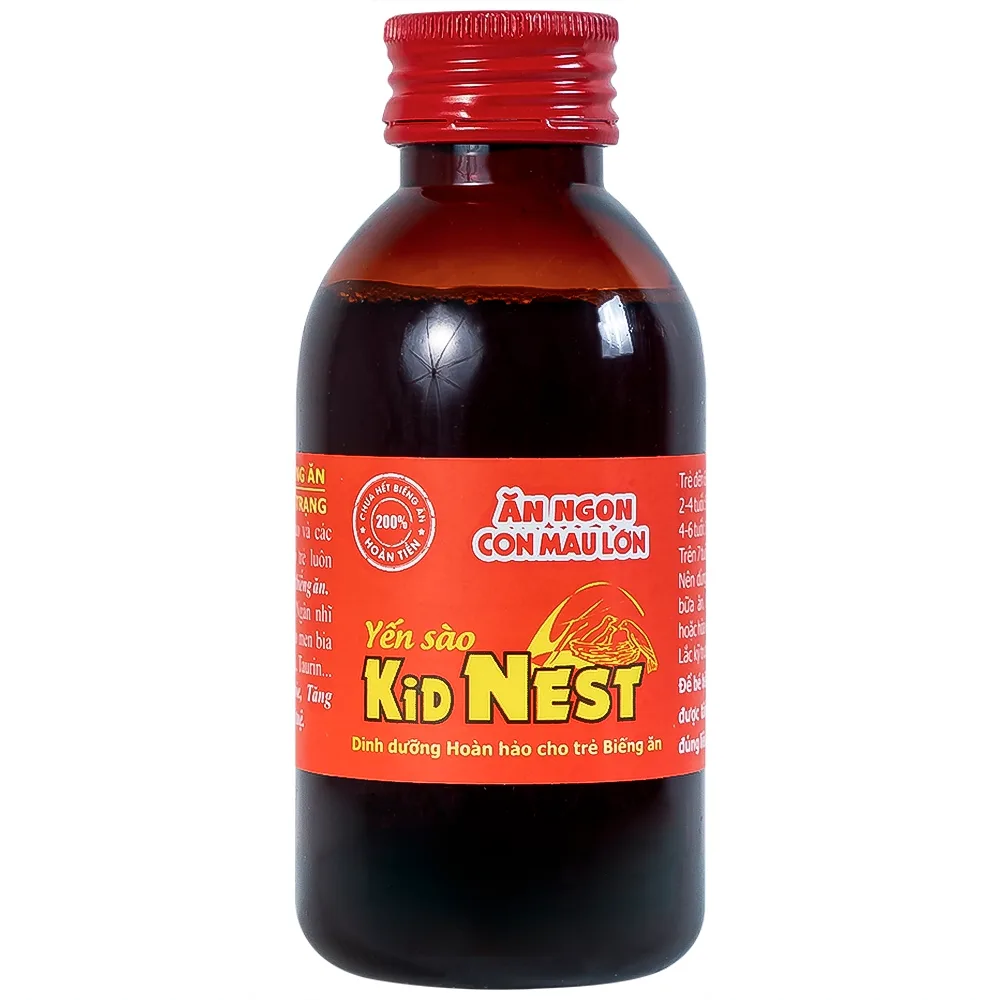 Hình ảnh Yến sào Kid Nest Good Health giúp trẻ nhanh hết biếng ăn, ngủ ngon, tăng thể trạng (150ml)