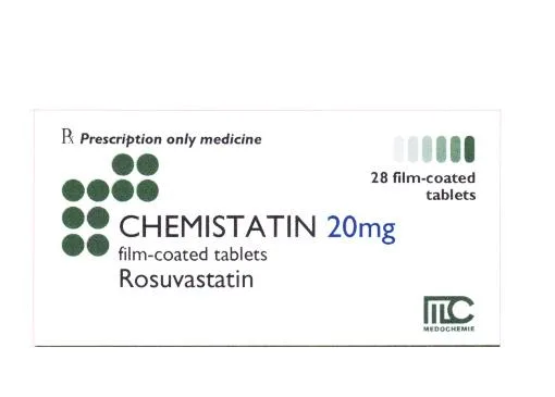 Hình ảnh Chemistatin 20mg