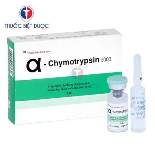 Hình ảnh Chymotrypsin 5000UI