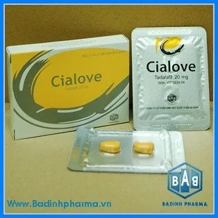 Hình ảnh Cialove (Tadalafil 20 mg)