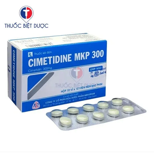 Hình ảnh Cimetidin MKP 300mg