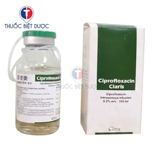Hình ảnh Ciprofloxacin injection 200mg/100ml