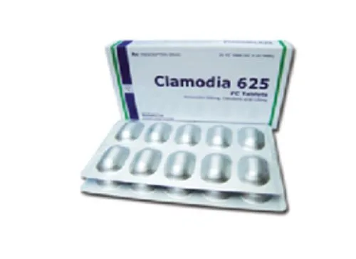 Hình ảnh Clamodia 625 FC Tablets