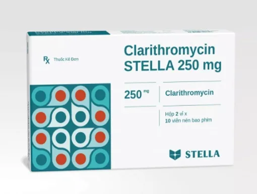 Hình ảnh Clarithromycin Stella 250 mg