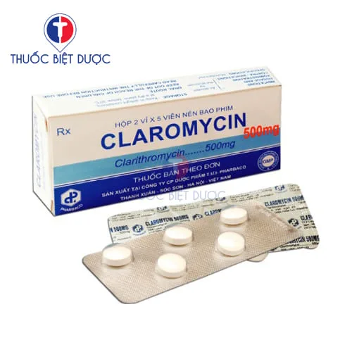 Hình ảnh Claromycin 500mg