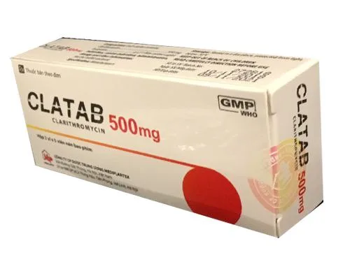 Hình ảnh Clatab 500mg