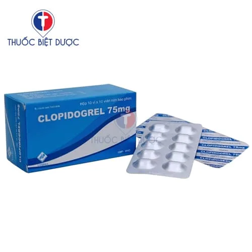 Hình ảnh Clopidogrel 75mg