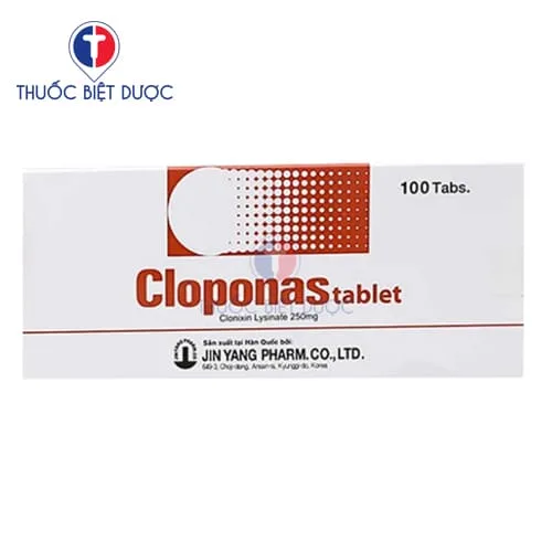 Hình ảnh Cloponas Tablet