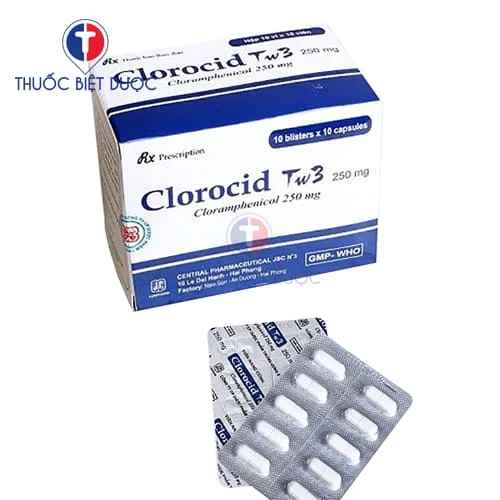 Hình ảnh Clorocid 250 mg