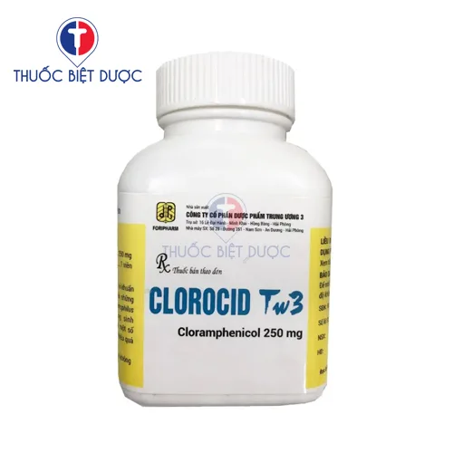 Hình ảnh Clorocid TW3