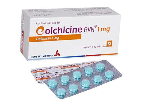 Hình ảnh Colchicine RVN 1mg