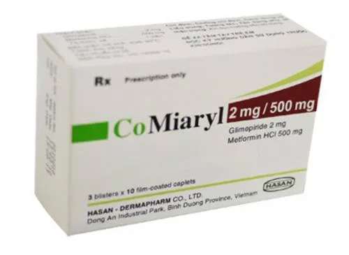 Hình ảnh Comiaryl 2mg/500mg