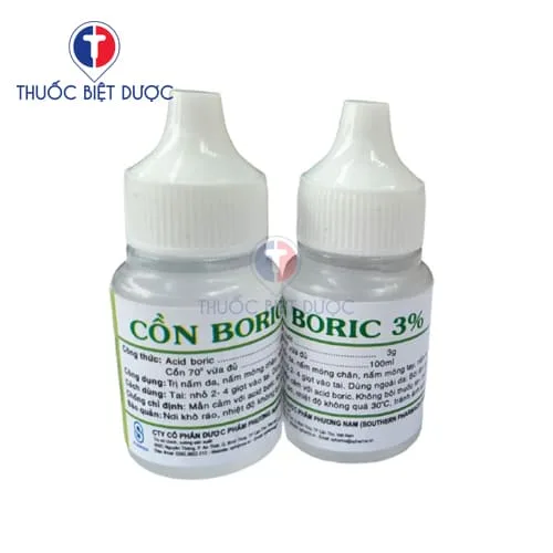 Hình ảnh Cồn Boric 3%