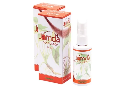 Hình ảnh Cồn xoa bóp Jamda