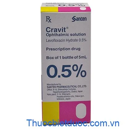 Hình ảnh Cravit ophthalmic solution