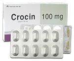 Hình ảnh Crocin 100mg