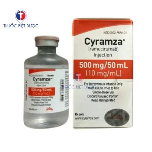 Hình ảnh Cyramza 500mg/50ml Eli Lilly