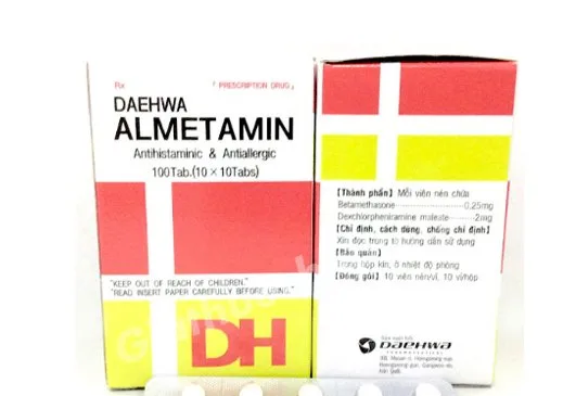 Hình ảnh Daehwa almetamin tab.