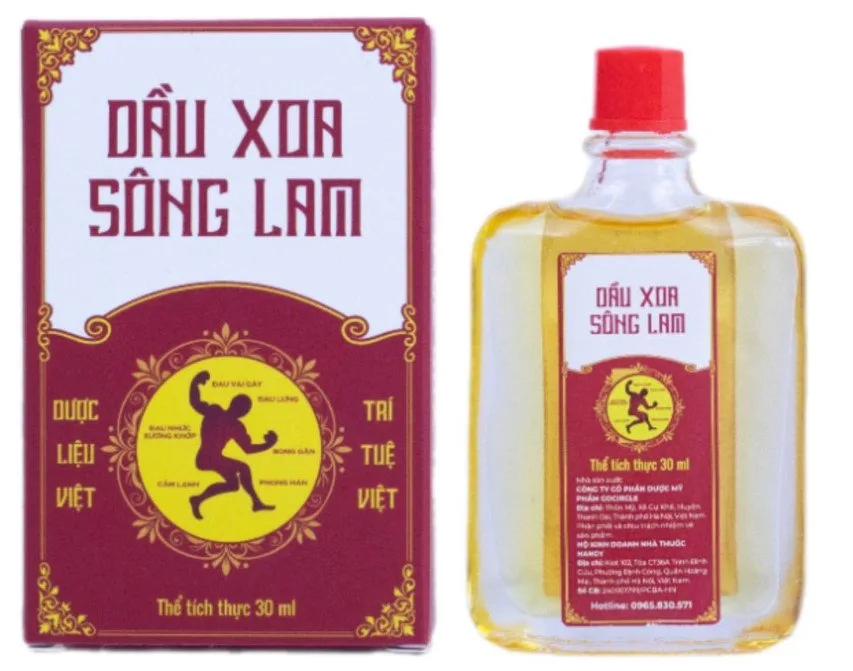 Hình ảnh Dầu xoa Sông Lam