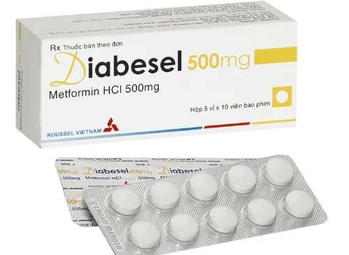 Hình ảnh Diabesel 500mg