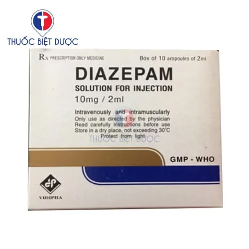 Hình ảnh Diazepam 10mg/2ml