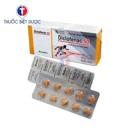 Hình ảnh Diclofenac 50