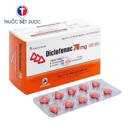Hình ảnh Diclofenac 75 mg