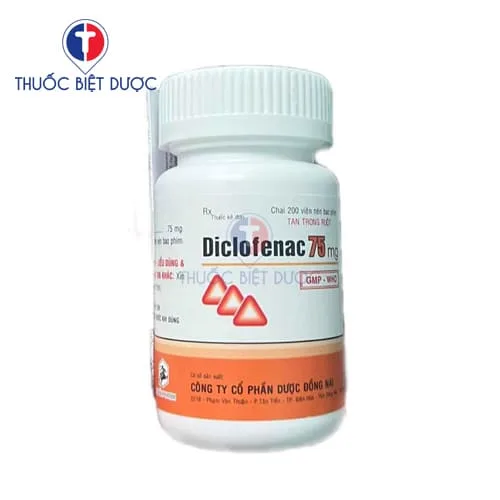 Hình ảnh Diclofenac 75 mg