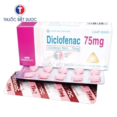 Hình ảnh Diclofenac 75mg