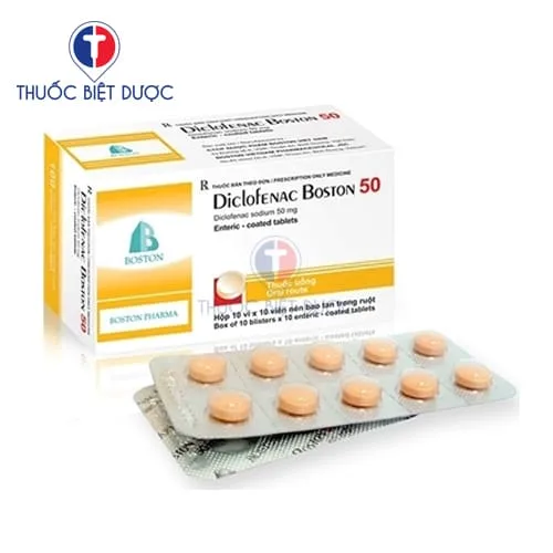 Hình ảnh Diclofenac Boston 50