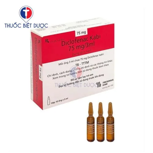 Hình ảnh Diclofenac Kabi75mg/3ml