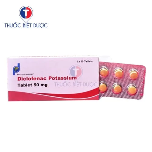 Hình ảnh Diclofenac Potassium Tablets 50mg