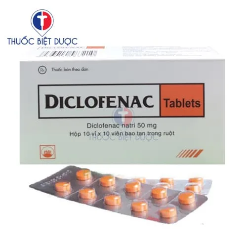 Hình ảnh Diclofenac Tablets