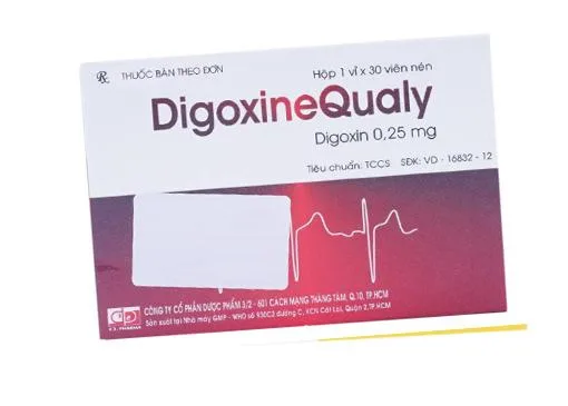 Hình ảnh DigoxineQualy-0,25mg