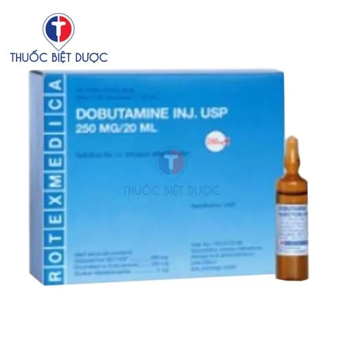 Hình ảnh Dobutamine injection USP 250mg/20ml