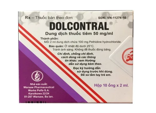 Hình ảnh Dolcontral 50mg/ml