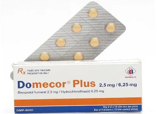 Hình ảnh Domecor plus 2,5mg/6,25mg