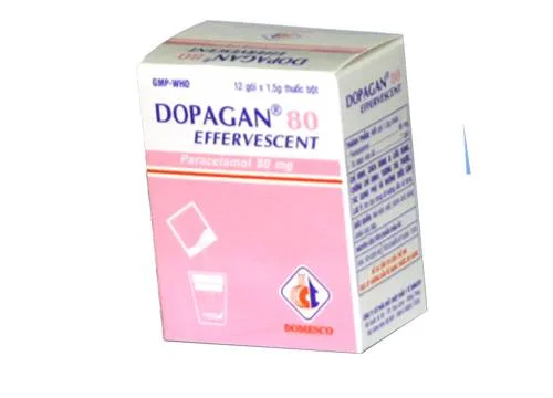 Hình ảnh Dopagan 80 mg Effervescent