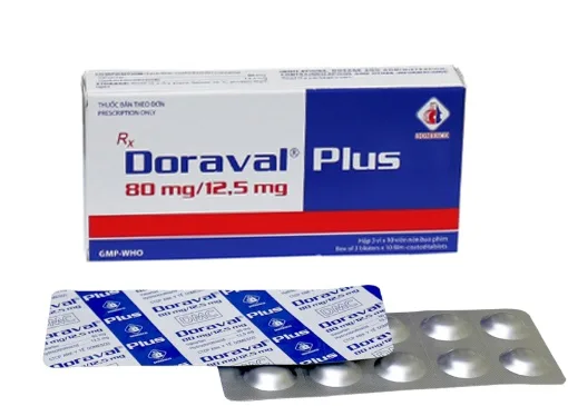 Hình ảnh Doraval plus 80mg/12,5mg