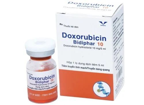 Hình ảnh Doxorubicin Bidiphar 10