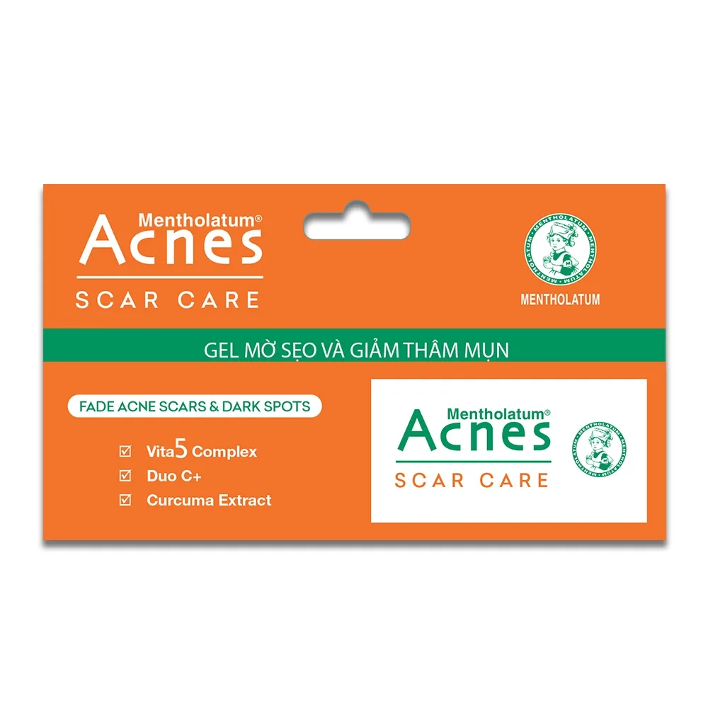 Hình ảnh Gel mờ sẹo và giảm thâm mụn Acnes Scar Care Rohto (12g)